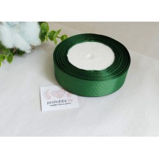 Лента репсовая 25 мм, цвет зелёный №224